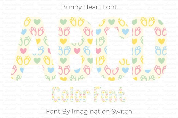 Bunny Heart: A Color Font for Modern Web Design