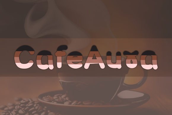 Cafeaura: A Warm Typeface for Editorial Design