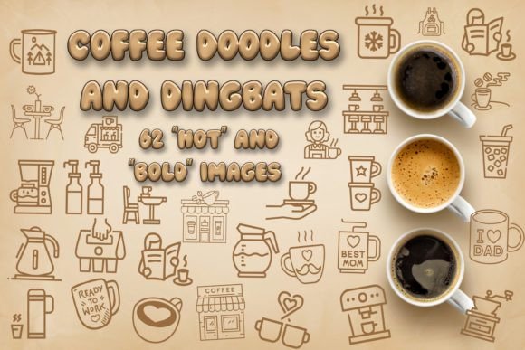 Coffee Doodles: A Playful Typeface for Scroll-Stopping Marketing