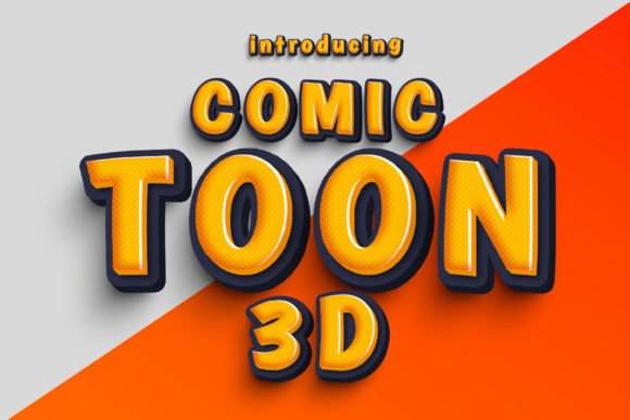 Comic Toon 3d: A Bold 3D Font for High-Impact Campaigns