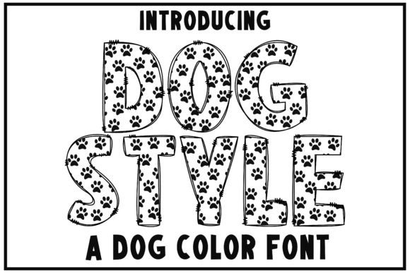 Dog Style Font: A Playful Typeface for Editorial Design