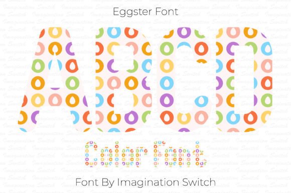 Eggster Review: A Playful Color Font for Bold Branding