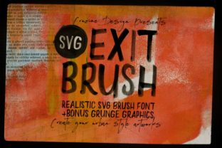 Exit Brush: The Handwritten Font That Elevates Your Brand