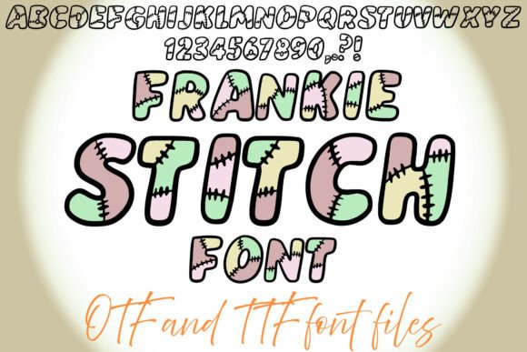 Frankie Stitch: A Playful Display Font for Social Campaigns