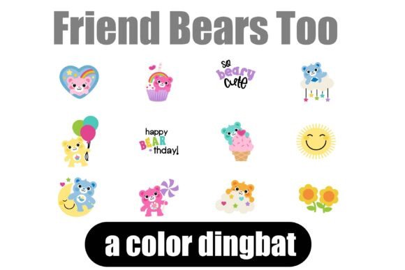 Friend Bears Too: A Playful Display Font for Web Design