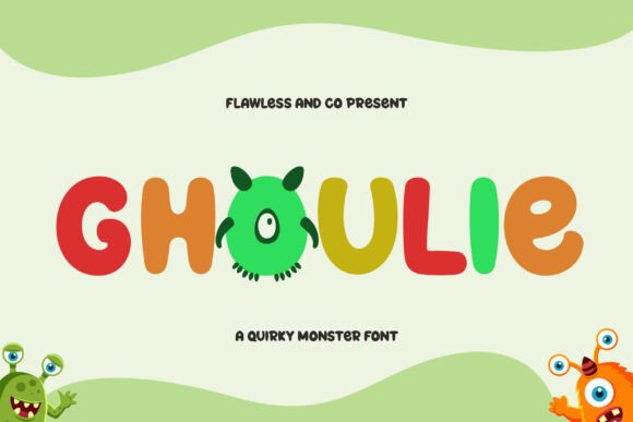 Ghoulie Font Review: A Quirky Display Typeface for Web Design