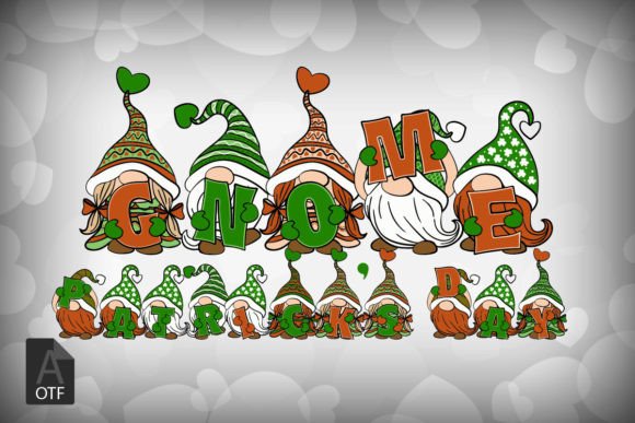 Gnome Patrick's Day: A Designer's Take on This Color Font
