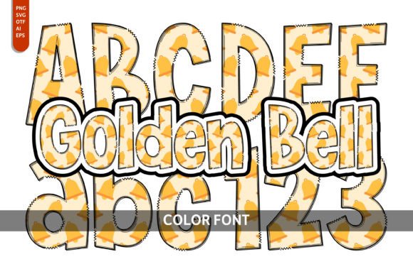 Golden Bell Font: A Playful Typeface for Branding