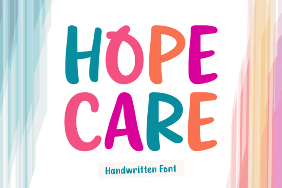 Hope Care: The Handwritten Font for Joyful Campaigns
