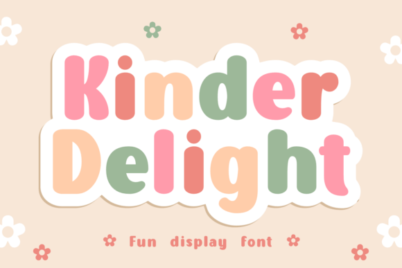 Kinder Delight: The Display Font That Makes Campaigns Pop