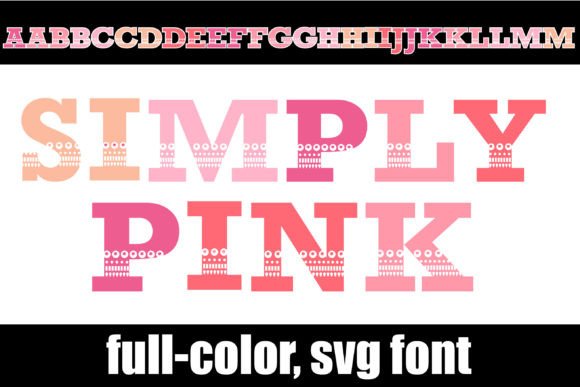 Simply Pink: A Color Font That Transforms Your Brand Identity