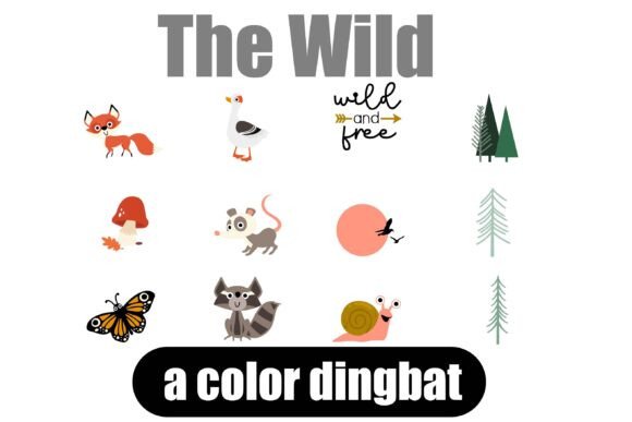The Wild Color: A Playful Typeface for Editorial Design