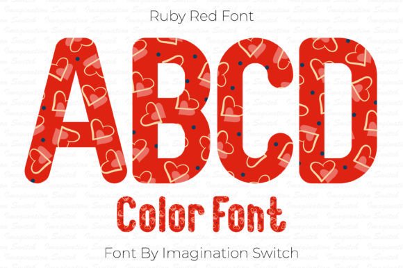Upgrade Your Brand Identity with the Ruby Red Typeface