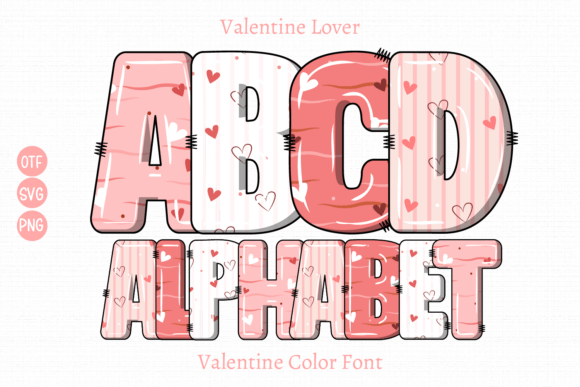 Valentine Lover: A Color Font That Transforms Your Brand
